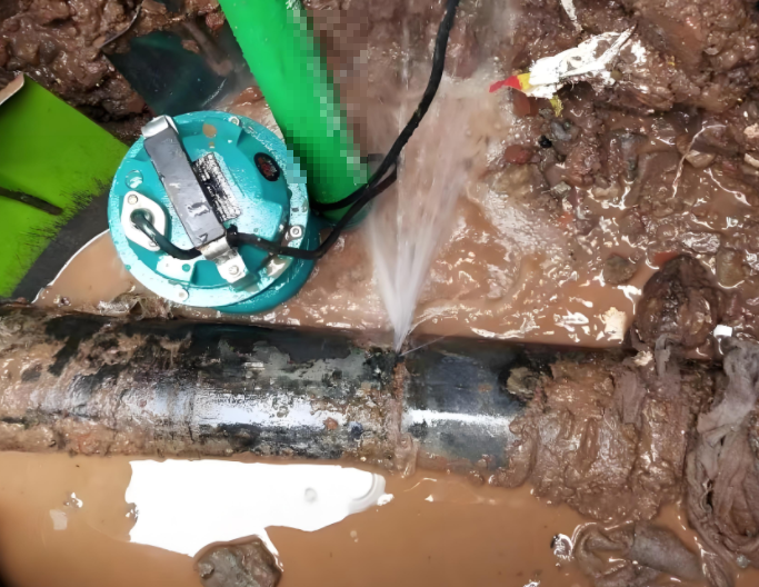 北京楼外地埋管外网漏水维修
